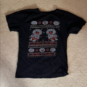 Theodd1sout Christmas Sweater Print Tshirt